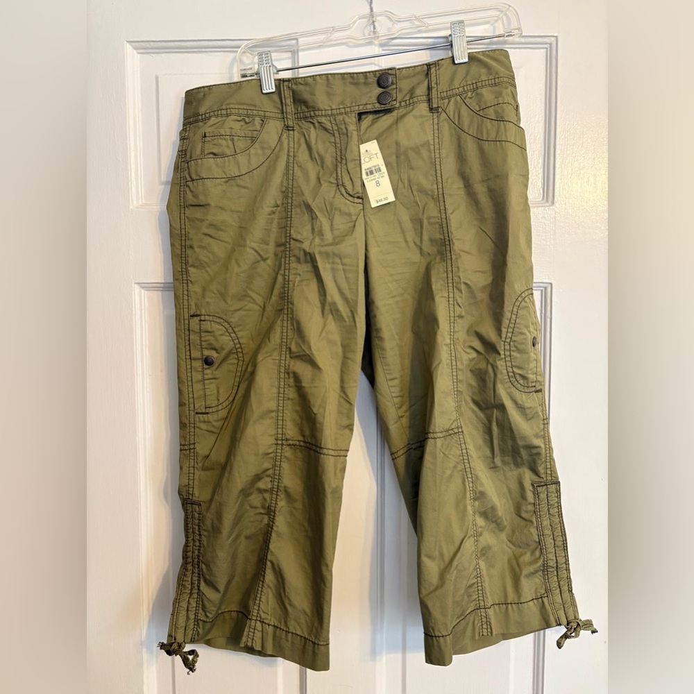 Ann Taylor Loft Sage Green Pants